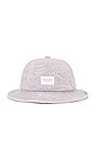 view 2 of 3 Addison Twist Bucket Hat Terry in Lilac