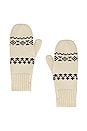 view 2 of 3 Brooke Mittens in Ivory