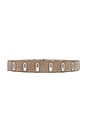 view 2 of 3 River Studded Belt in Light Sand