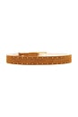 view 2 of 3 ПОЯС STUDDED REBOUND in Brown