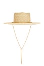 view 2 of 3 Jacque Boater Hat in Light Natural