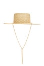view 3 of 3 Jacque Boater Hat in Light Natural