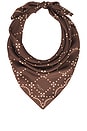 view 3 of 4 Pearly Button Scarf in Dark Espresso