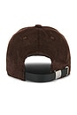 view 2 of 3 Harlow Baseball Cap in Dark Espresso Corduroy