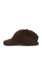 view 3 of 3 Harlow Baseball Cap in Dark Espresso Corduroy