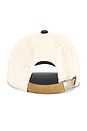 view 2 of 3 Harlow Baseball Cap in Ecru Olive Corduroy