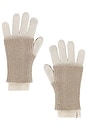 view 1 of 2 Blake Tonal Gloves in Ivory