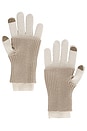 view 2 of 2 Blake Tonal Gloves in Ivory