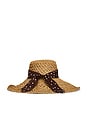 view 3 of 4 Garden Straw Hat in Natural