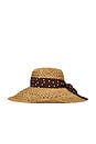view 4 of 4 Garden Straw Hat in Natural