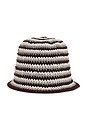 view 1 of 2 Lou Knit Hat in Brown Multi
