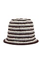 view 2 of 2 Lou Knit Hat in Brown Multi