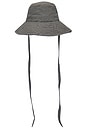 view 1 of 3 Harper Sun Hat in Black Gingham