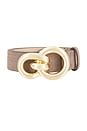 view 3 of 3 CEINTURE NARA in Desert Taupe Suede