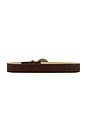view 2 of 3 Dara Belt in Dark Brown Suede