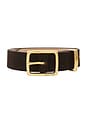 view 4 of 3 X Boyfriend Belt 2.0 in Dark Chocolate