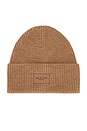 view 1 of 2 Blake Wool Blend Beanie in Camel