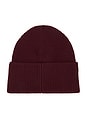 view 2 of 2 Blake Wool Blend Beanie in Pomegranate