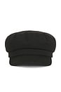 view 1 of 4 Eleanor Cap in Black