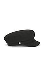 view 4 of 4 Eleanor Cap in Black