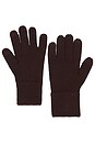 view 2 of 2 Blake Wool Blend Gloves in Brown