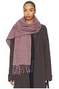 view 1 of 3 Ari Scarf in Red Plaid Multi