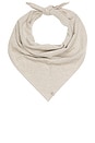 view 1 of 3 Kristie Reversible Triangle Shawl in Tan