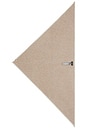 view 4 of 3 Kristie Reversible Triangle Shawl in Tan