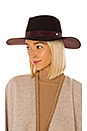 view 1 of 3 Kacy Fedora in Merlot