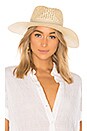 view 1 of 3 Lacey Wide Brim Panama Hat in Natural