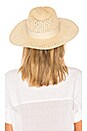 view 2 of 3 Lacey Wide Brim Panama Hat in Natural
