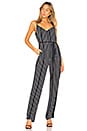 view 1 of 3 Rosa Jumpsuit in Navy Stripe