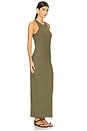 view 2 of 3 VESTIDO TIRANTES LUCA in Dark Olive