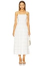 view 1 of 3 Presley Plaid Dress in White