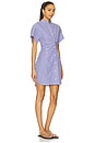 view 2 of 4 VESTIDO LISTRADO EM POPELINE GRETCHEN in Navy Stripe