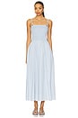 view 1 of 3 Hallie Poplin Dress in Light Blue