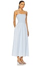 view 2 of 3 Hallie Poplin Dress in Light Blue