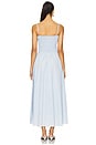 view 3 of 3 Hallie Poplin Dress in Light Blue