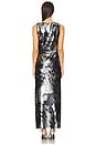 view 3 of 3 Margaret Metallic Dress in Silver Multi
