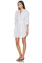 view 3 of 5 ROBE MINI À RAYURES LUCIA in Navy Stripe