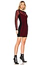 view 2 of 3 Wes Dress in Red & Black