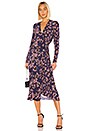 view 1 of 3 Odette Dress in Violet Flower