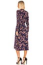 view 3 of 3 Odette Dress in Violet Flower