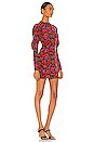 view 2 of 3 ROBE STEPHANIE in Red Multi