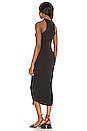 view 3 of 3 The Essential Rib Tank Dress in Black