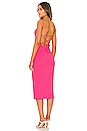 view 1 of 3 Asher Backless Rib Dress in Magenta