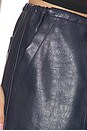 view 6 of 6 Claire Faux Leather Short in Navy