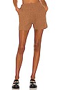 view 1 of 4 Maxine Ribbed Short in Camel