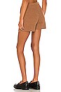 view 3 of 4 Maxine Ribbed Short in Camel