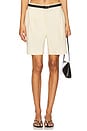 view 1 of 6 Leona Linen Short in Light Tan